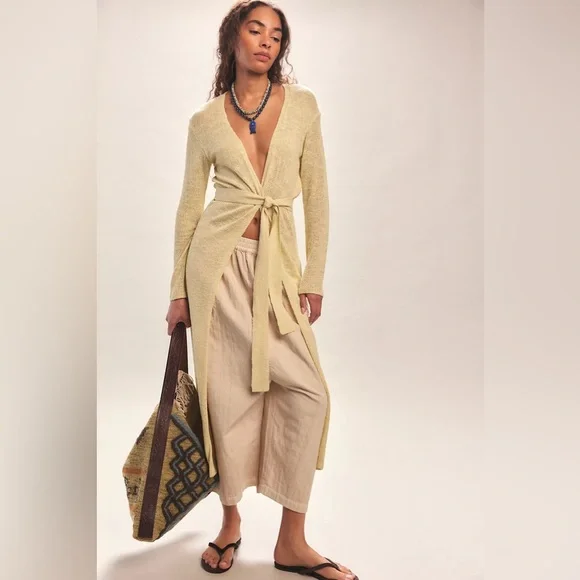 Free People Check Me Out Harem Pant Set - Picture 4 of 4